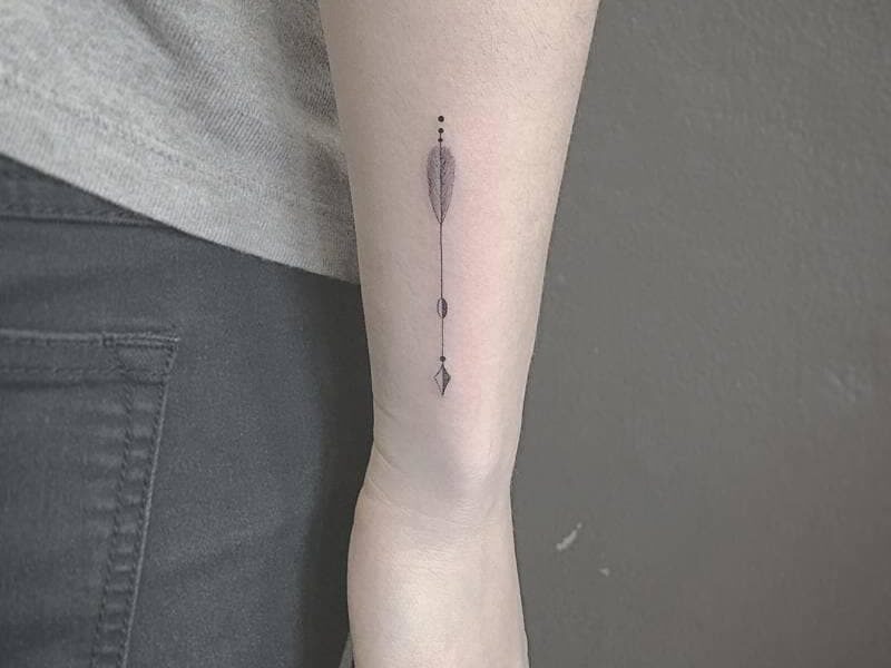 tatuaje de flechas