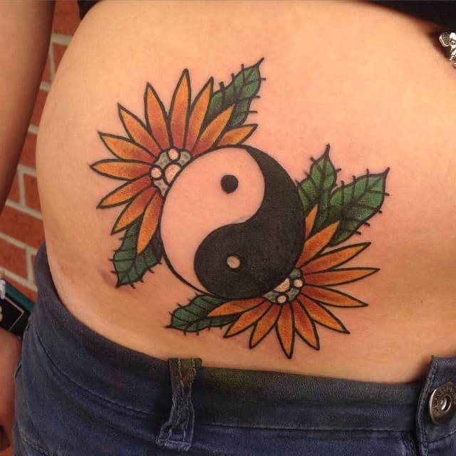Ideas de tatuajes del Yin y Yang