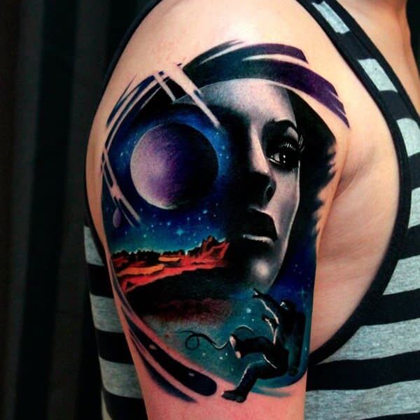 tatuaje del cosmos