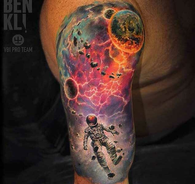 tatuajes de astronautas