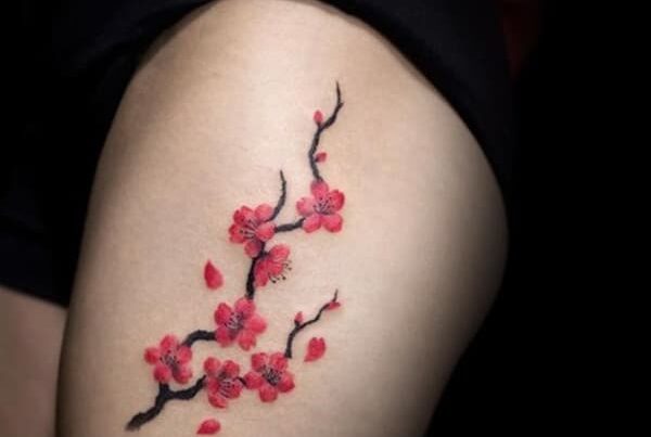 Tatuaje Flor de Cerezo