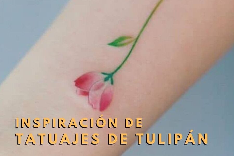 Tatuajes de tulipán