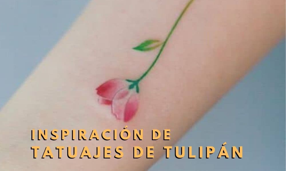 Tatuajes de tulipán